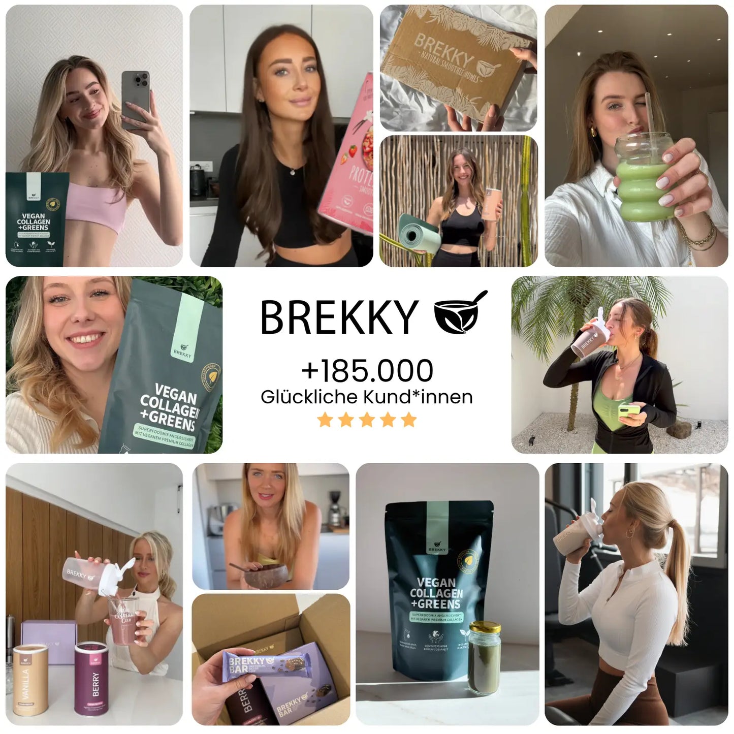 Vegan Collagen + Daily Vitamin Stack I Neujahrs Probierpaket