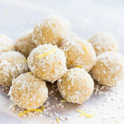 Zitronen-Kokos Balls