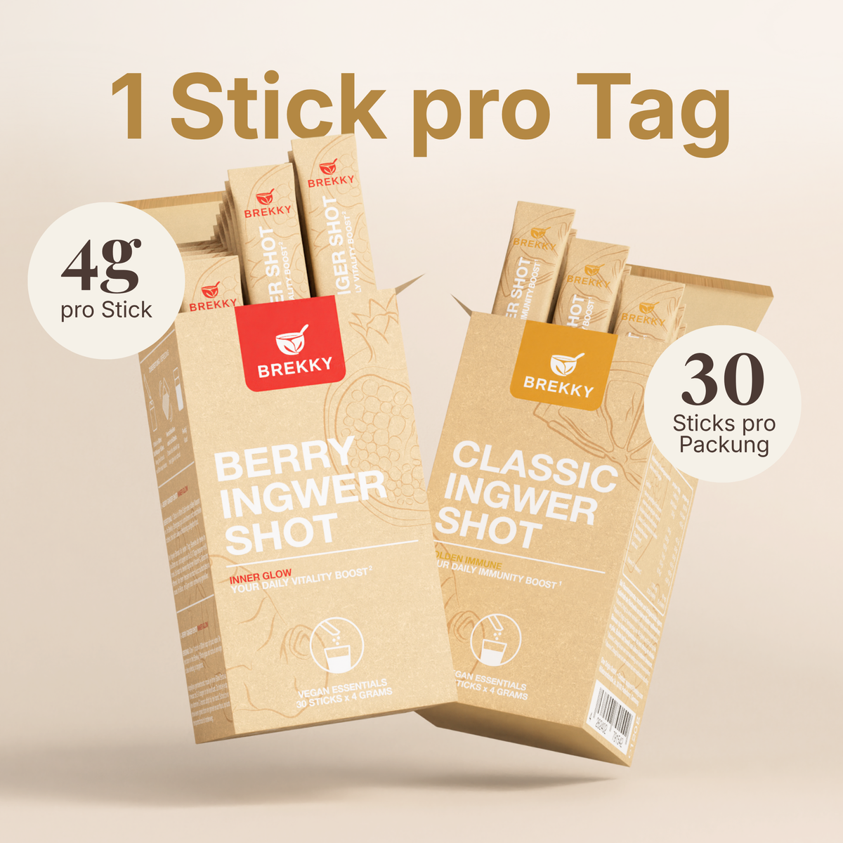 Ingwer Shot Probierpaket