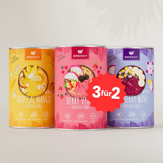 3 für 2 Smoothie Bowl Bestseller Frühlings Probierpaket