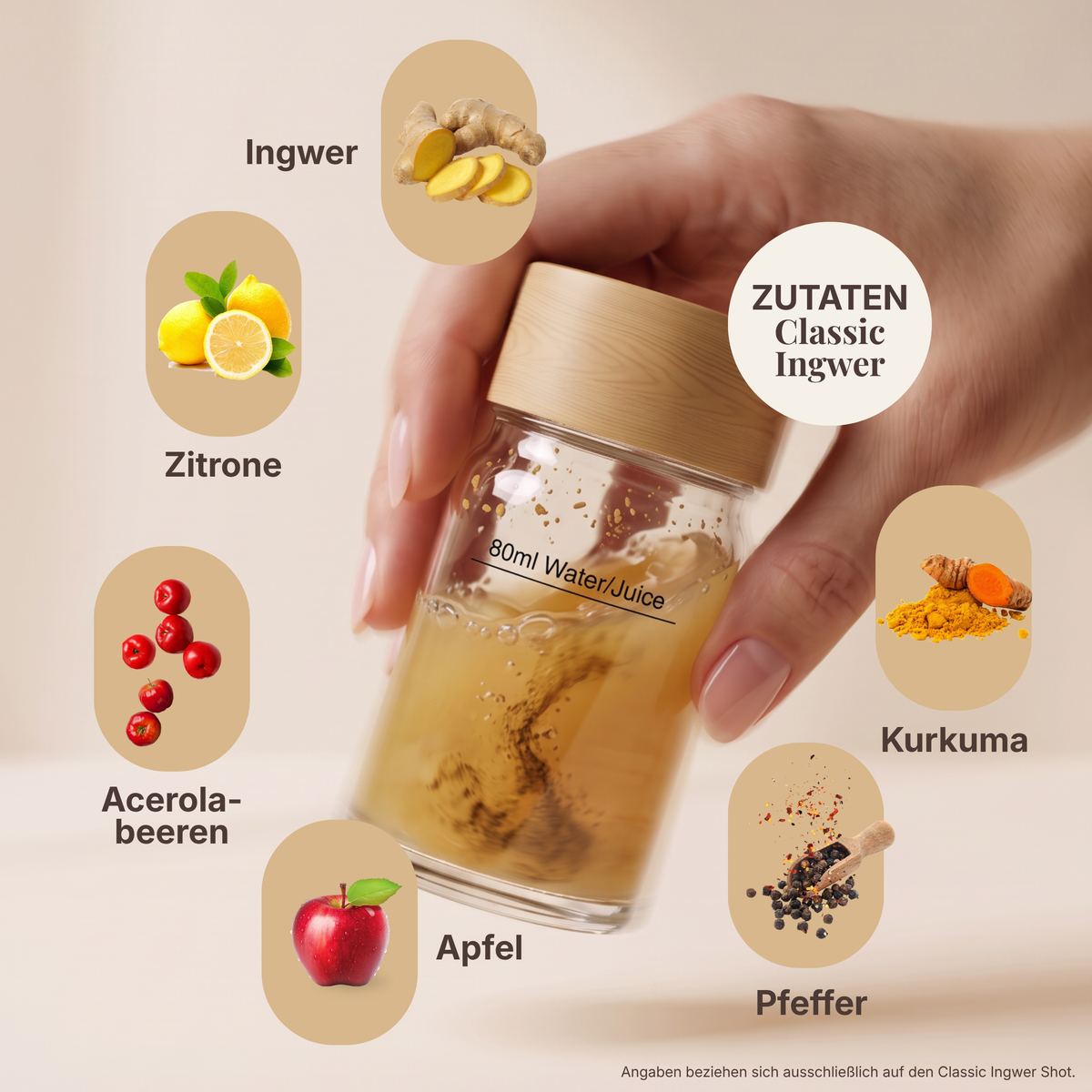Ingwer Shot Probierpaket
