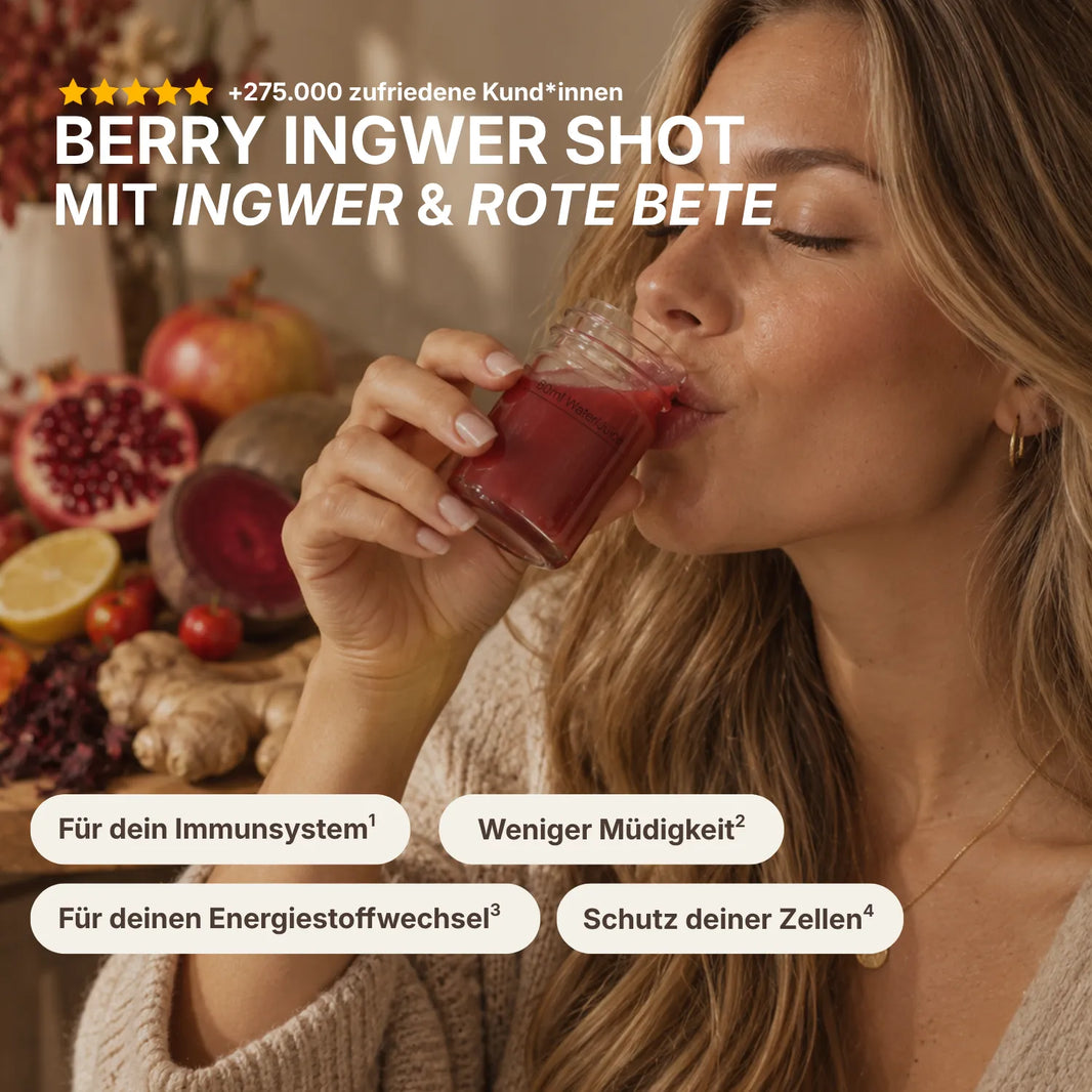 Berry Ingwer Shot