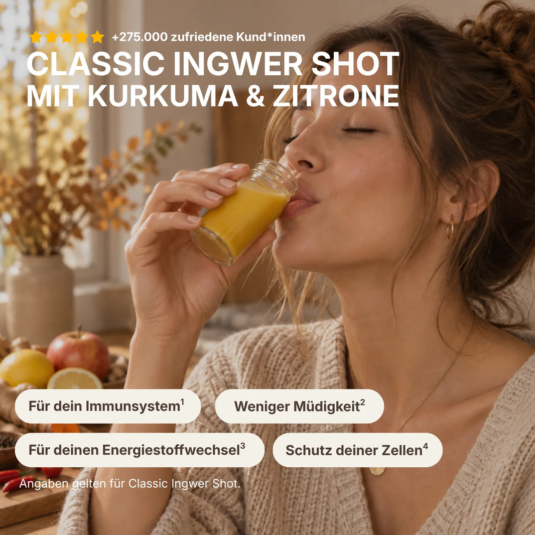 Ingwer Shot Probierpaket