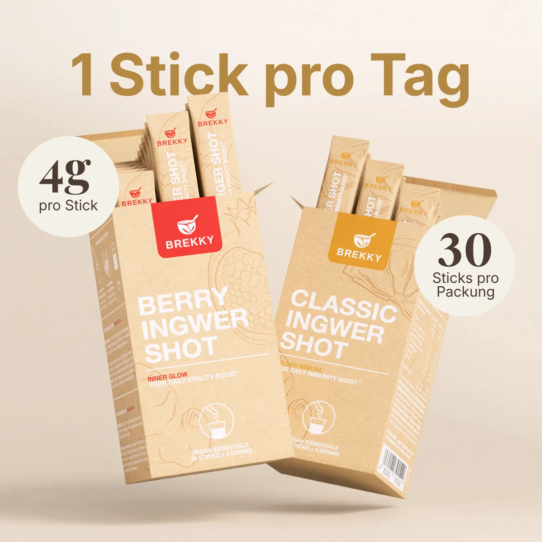 Ingwer Shot Probierpaket