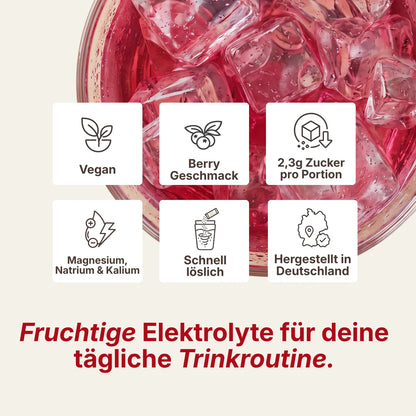 Vorteile der Daily Hydration Sticks Berry