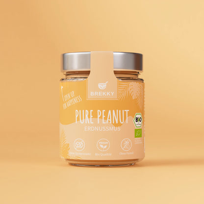 Pure Peanut Erdnuss Mus Glas