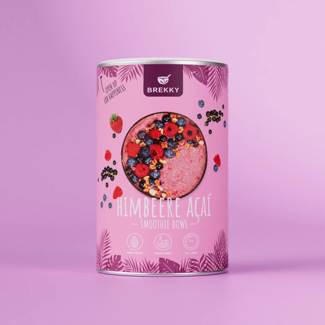 BREKKY Himbeer Acai Smoothie Bowl Dose