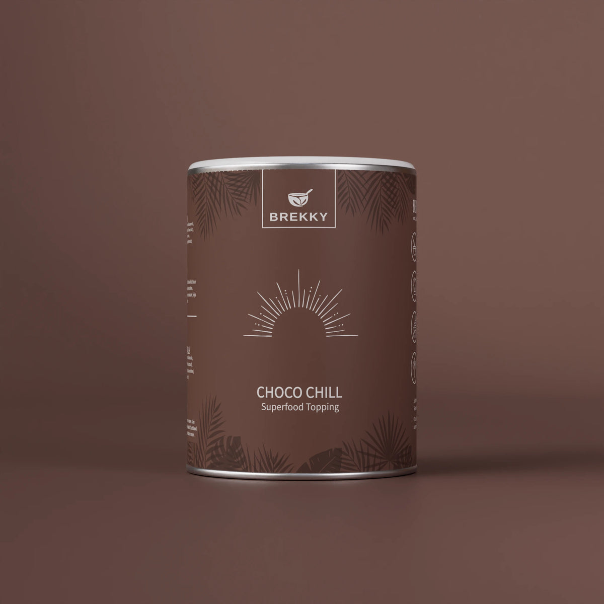 Braune Dose Choco Chill Superfood Topping