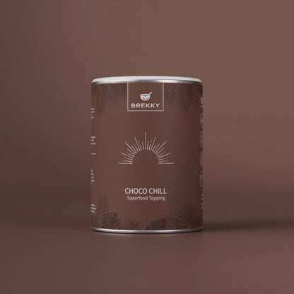 Braune Dose Choco Chill Superfood Topping