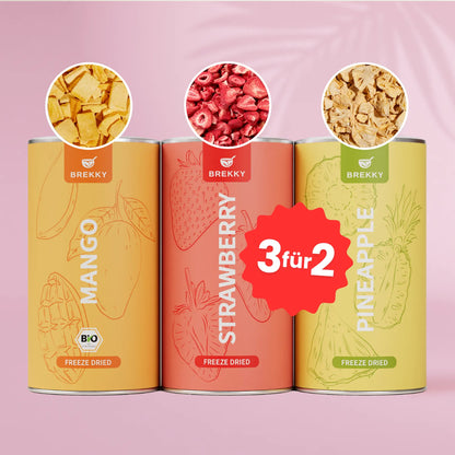 3 für 2 Gefriergetrocknete Früchte |  Birthday DEAL