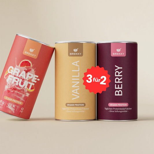 BREKKY vegan protein 3für2 deal
