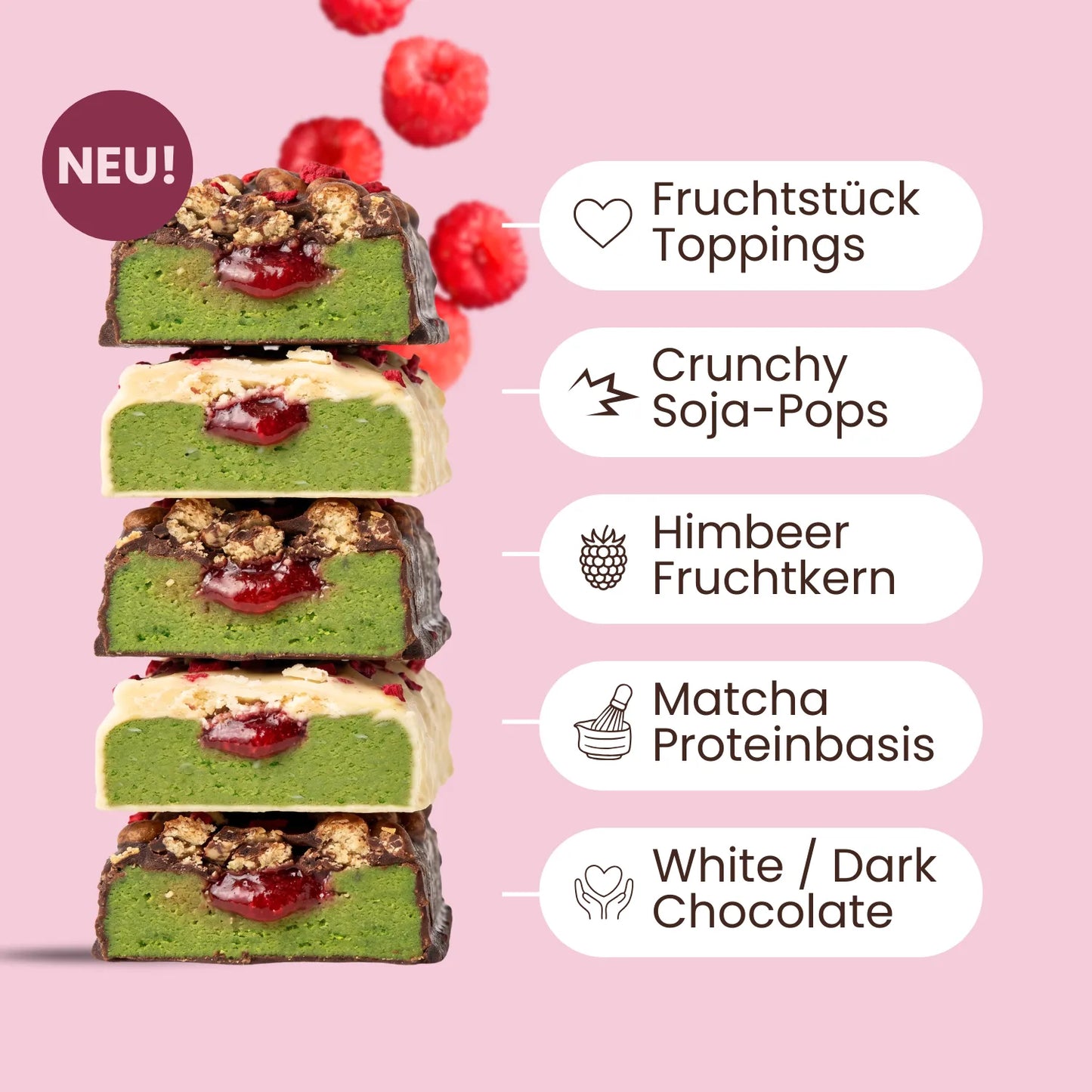Brekky Bar - Matcha Proteinriegel