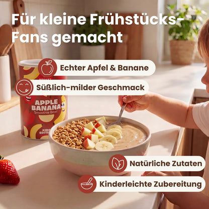 BREKKY Kids Smoothie Bowl Apfel Banane Benefits