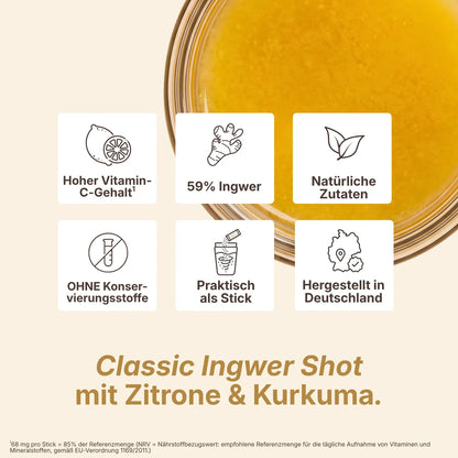 Classic Ingwer Shot Benefits