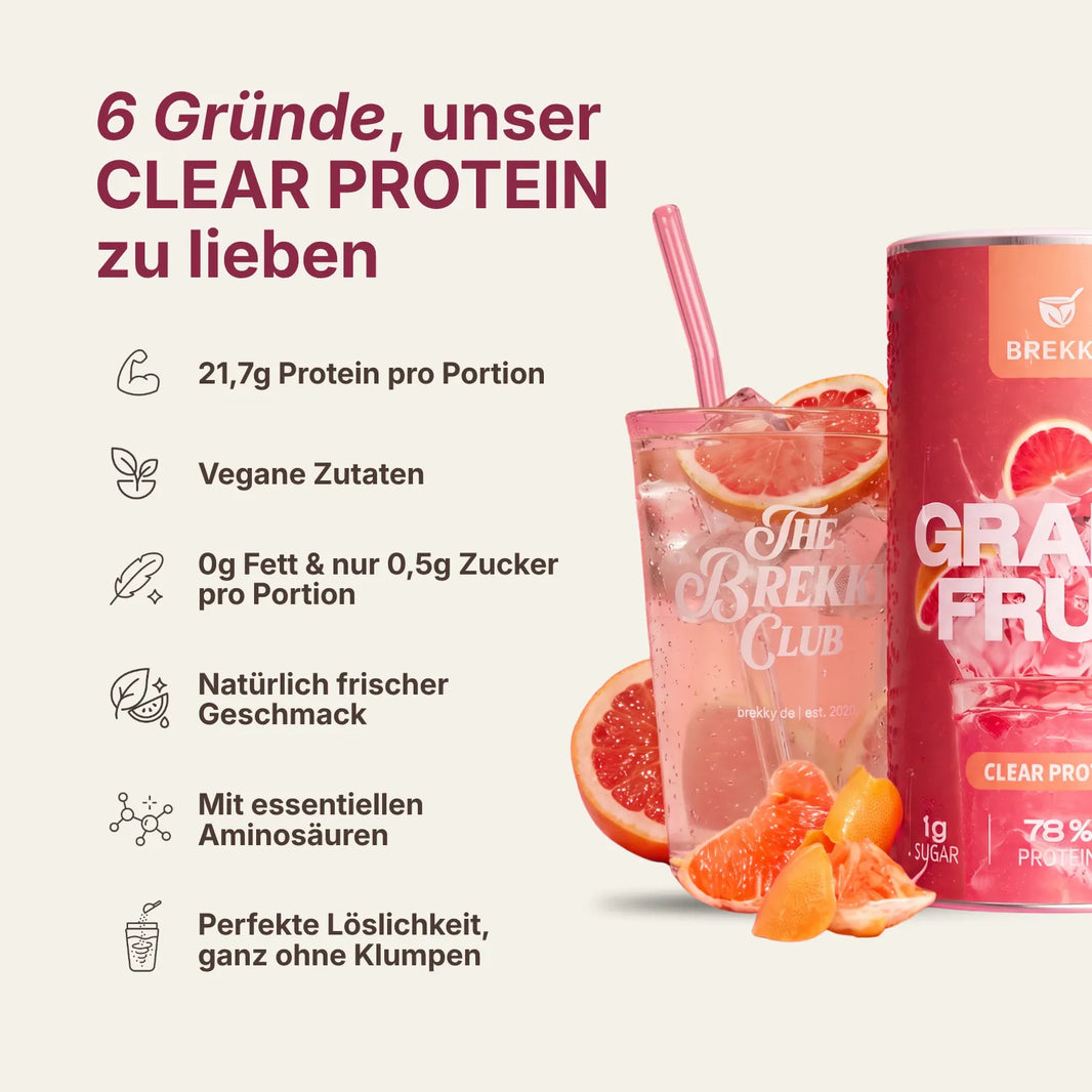 Grapefruit - Veganes Clear Protein