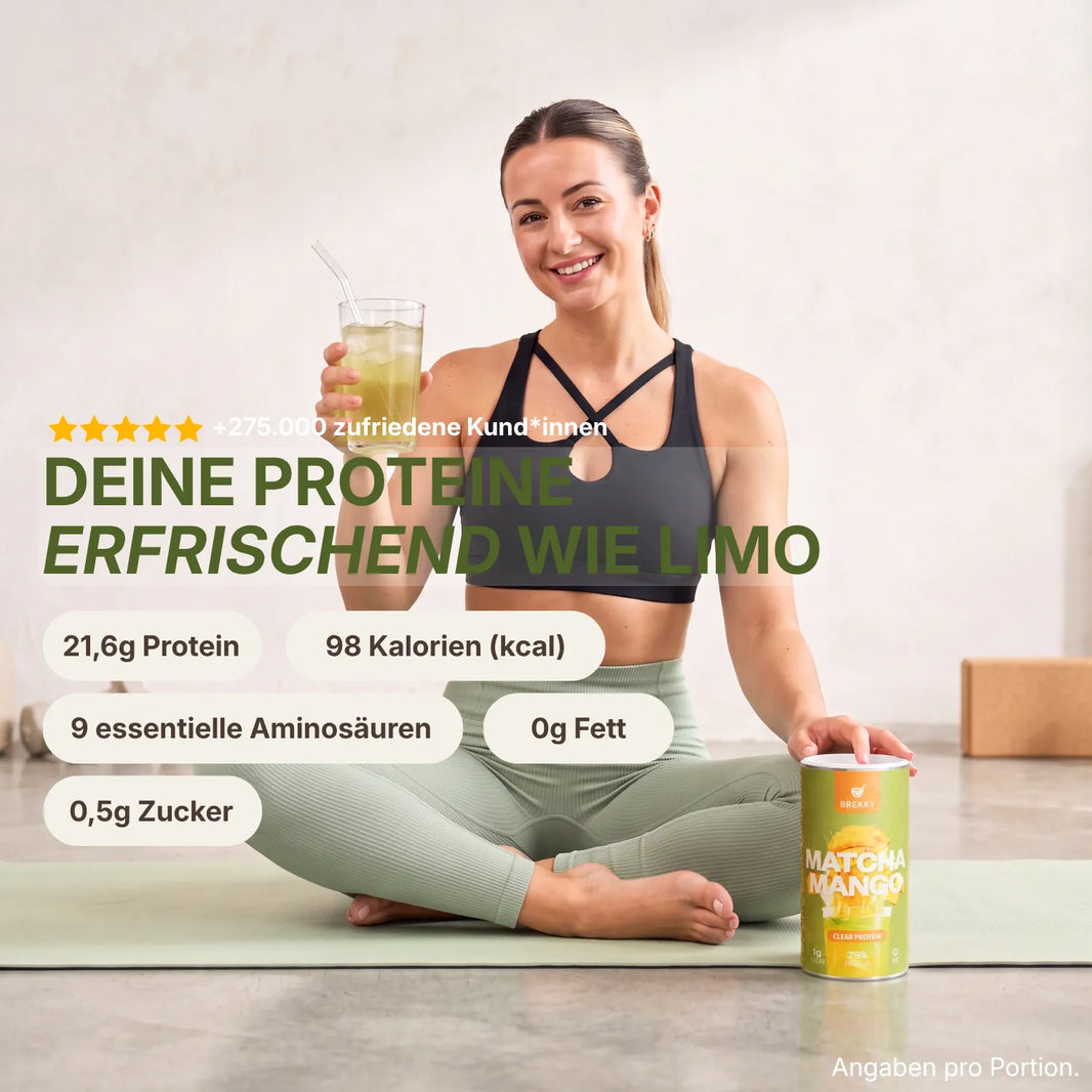 Matcha Mango - Veganes Clear Protein