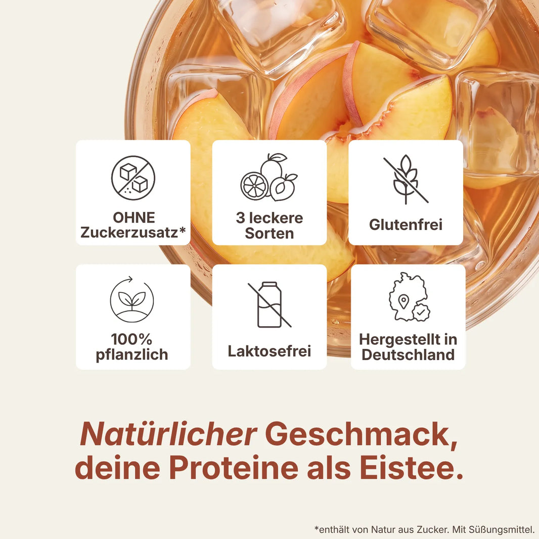 Peach Ice Tea - Veganes Clear Protein
