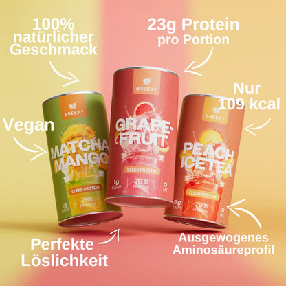 Veganes Premium Clear Protein - BLACKWEEK Probierpaket