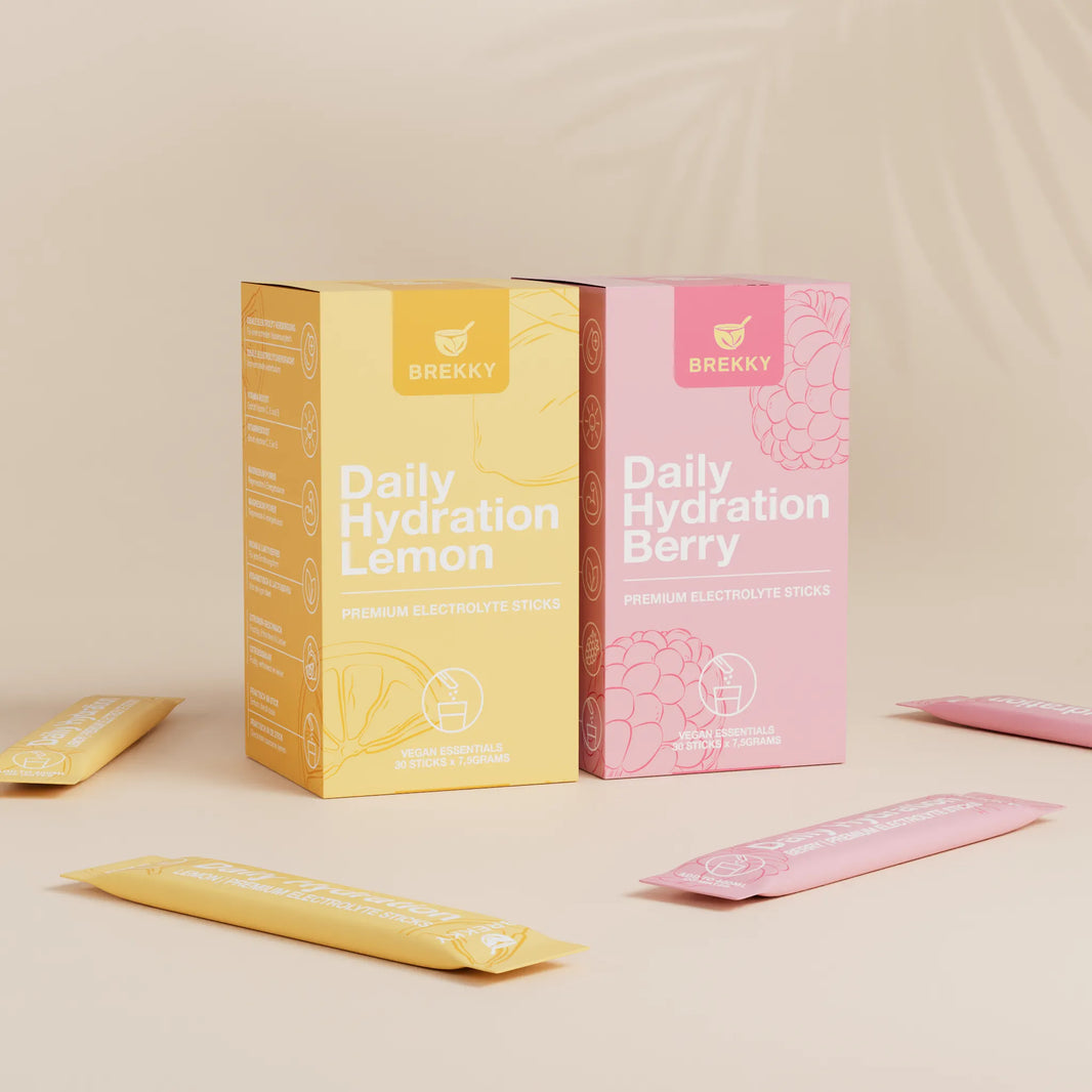 Zwei Schachteln Daily Hydration Sticks Lemon und Berry
