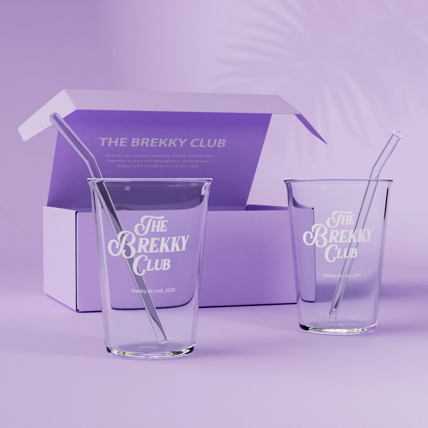 Brekky Cold Cup Glasses Set of 2