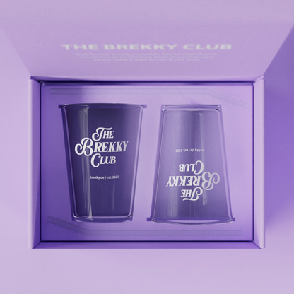 Brekky Cold Cup Glasses Set of 2