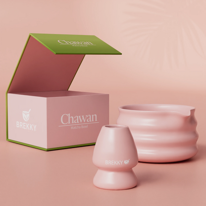 Matcha Chawan + Whisk Holder