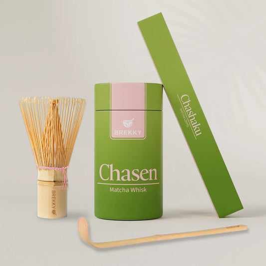 Matcha Besen + Löffel Premium Set
