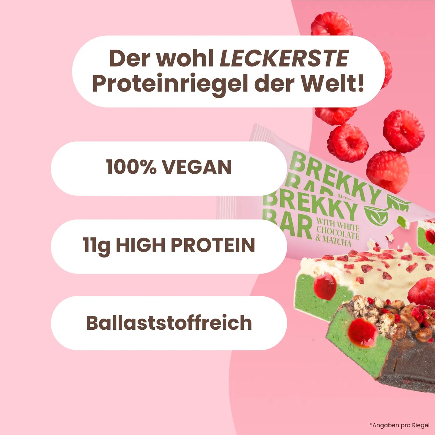Brekky Bar - Matcha Proteinriegel