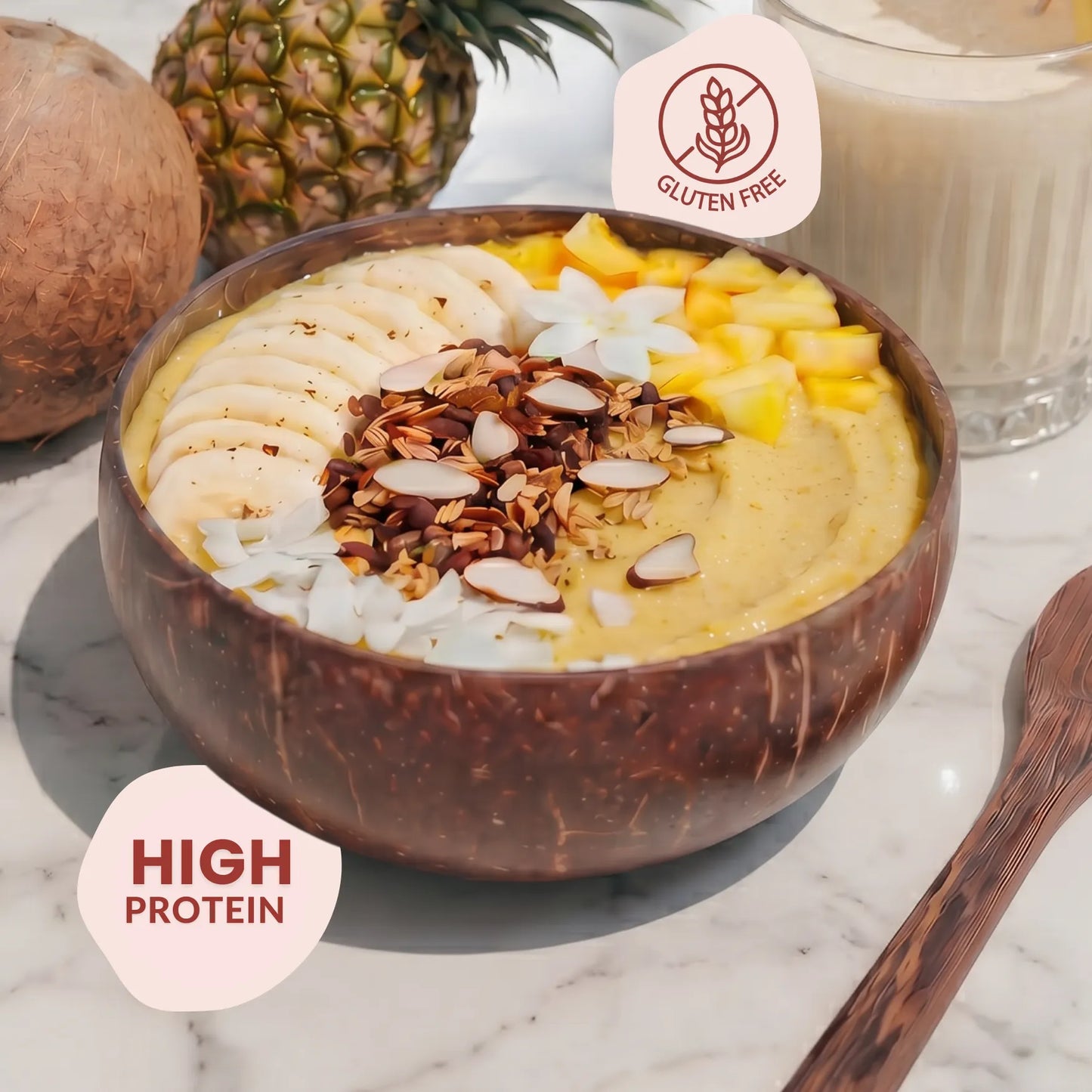 Protein Piña Colada | Limited Summer Edition (glutenfrei)