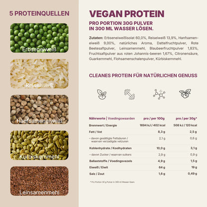 Berry - Veganes Proteinpulver