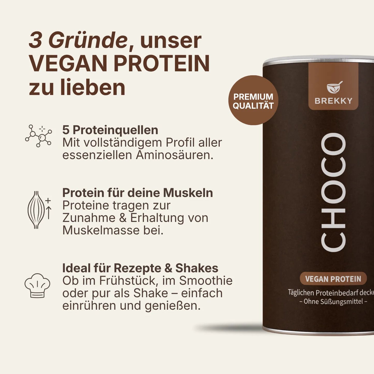 Choco - Veganes Proteinpulver