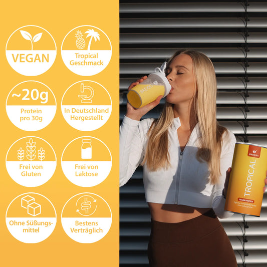 Tropical - Veganes Proteinpulver | Limited Edition