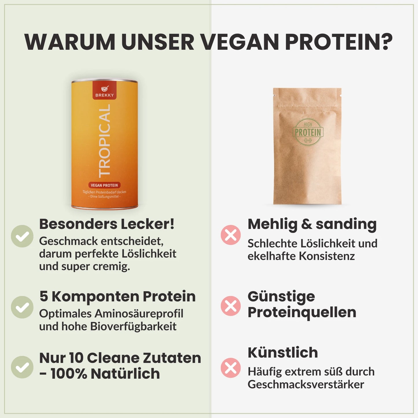 3 für 2 Vegan Protein Wahlset | Valentine's Deal
