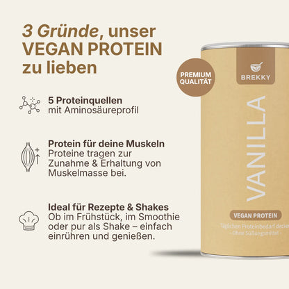 Vanilla - Veganes Proteinpulver