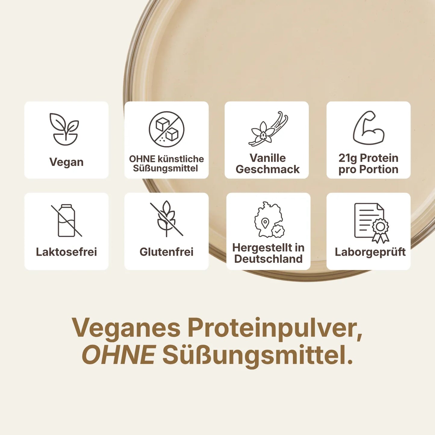 Vanilla - Veganes Proteinpulver