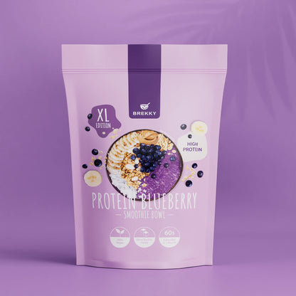 Lila XL Beutel Protein Blueberry Smoothie Bowl