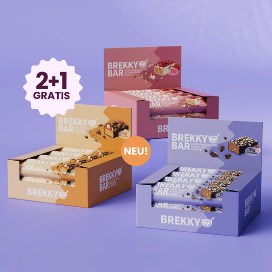 3für2 DEAL | Brekky Proteinriegel Oster Probierpaket