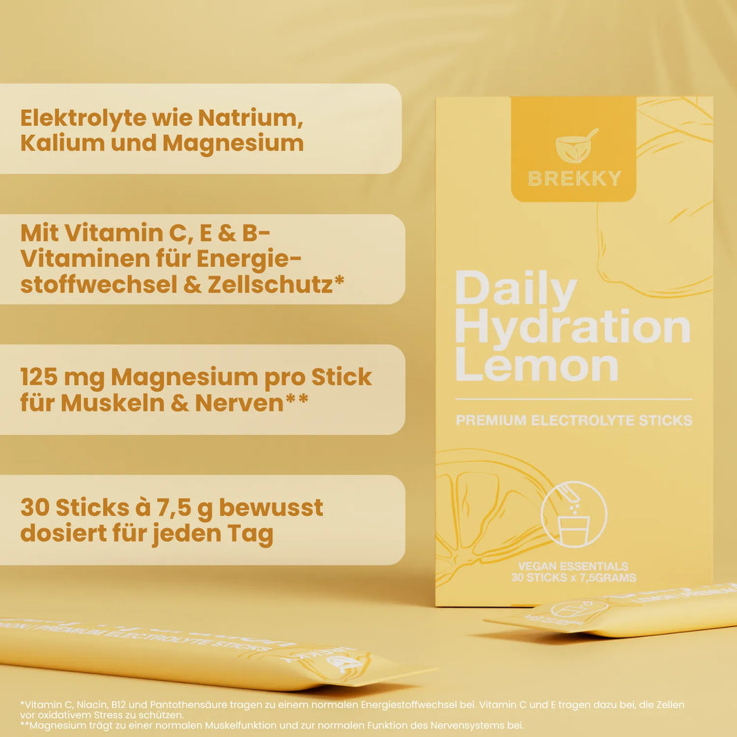 Daily Hydration Sticks Lemon