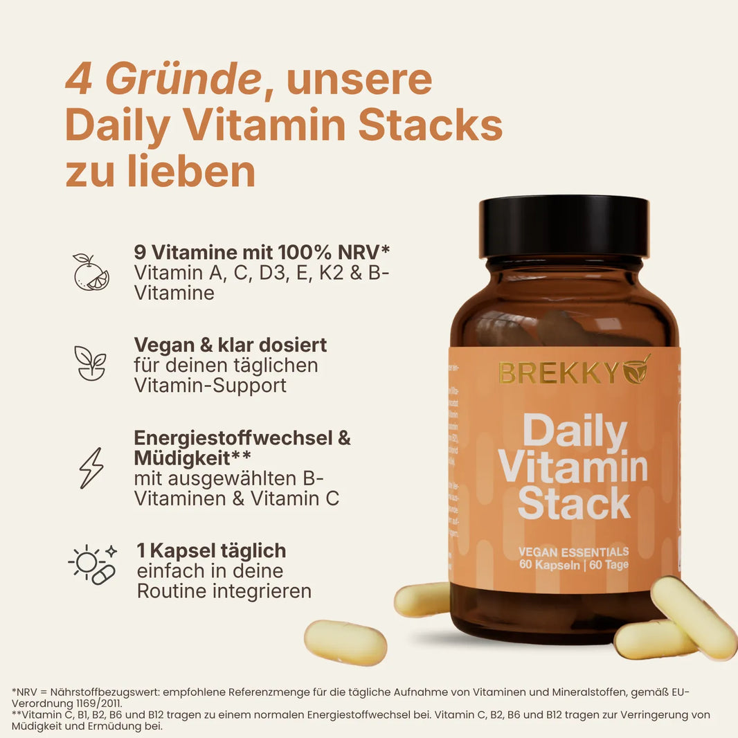Vier Gründe für den Daily Vitamin Stack