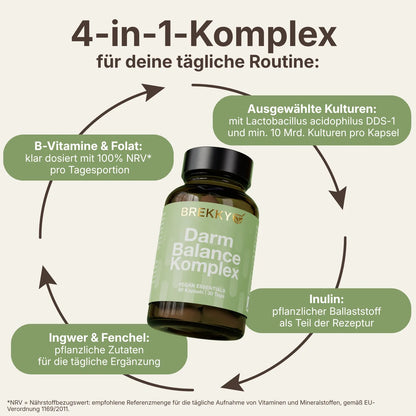 Darm Balance Komplex als 4-in-1-Komplex