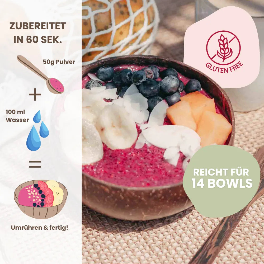 Glutenfreie Smoothie Bowls - Probierpaket