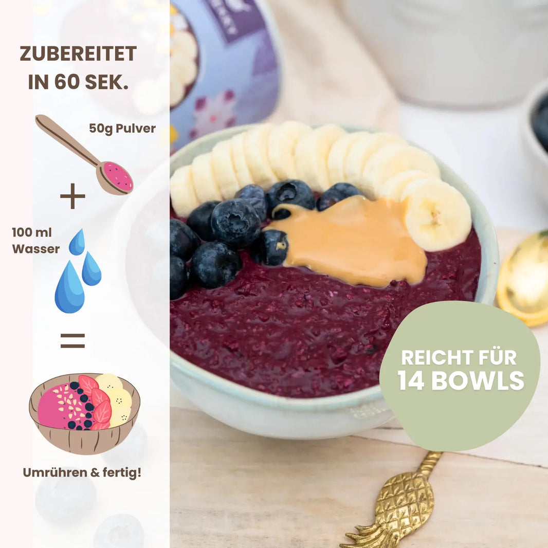 Limitiertes Sommer Probierpaket I 4er Smoothie Bowl Wahlset