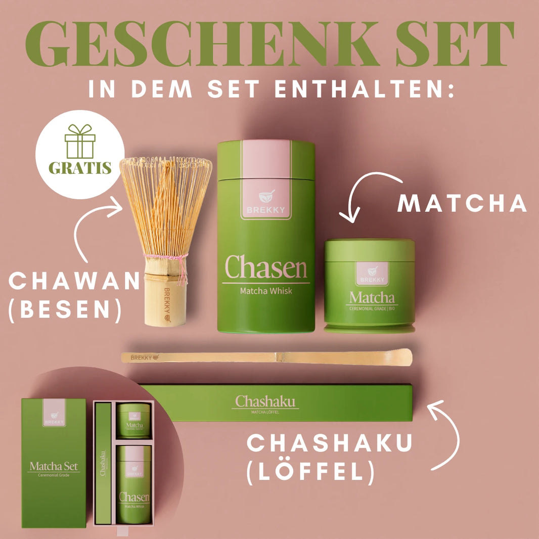 BIO Matcha Premium Sommer Geschenkset - Ceremonial Grade