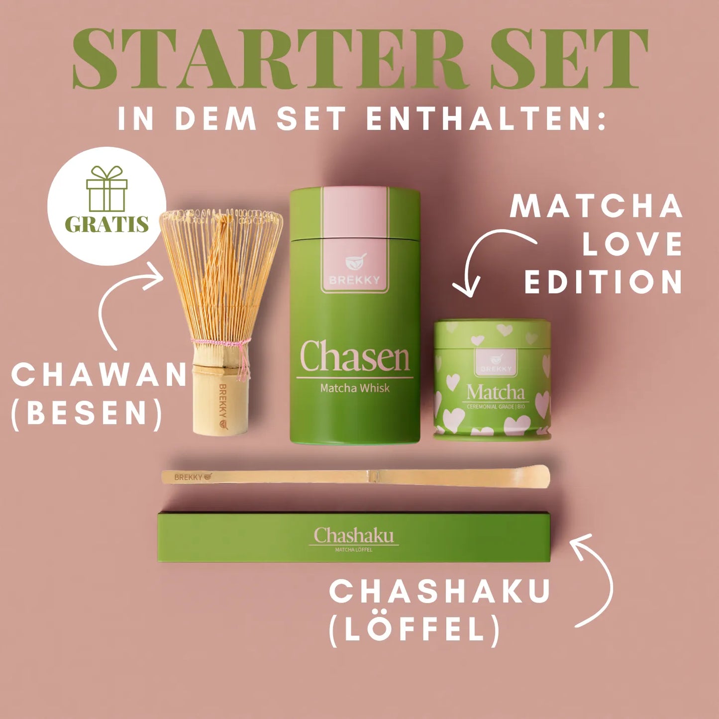 Matcha Probierpaket - Limitiertes Starter Set