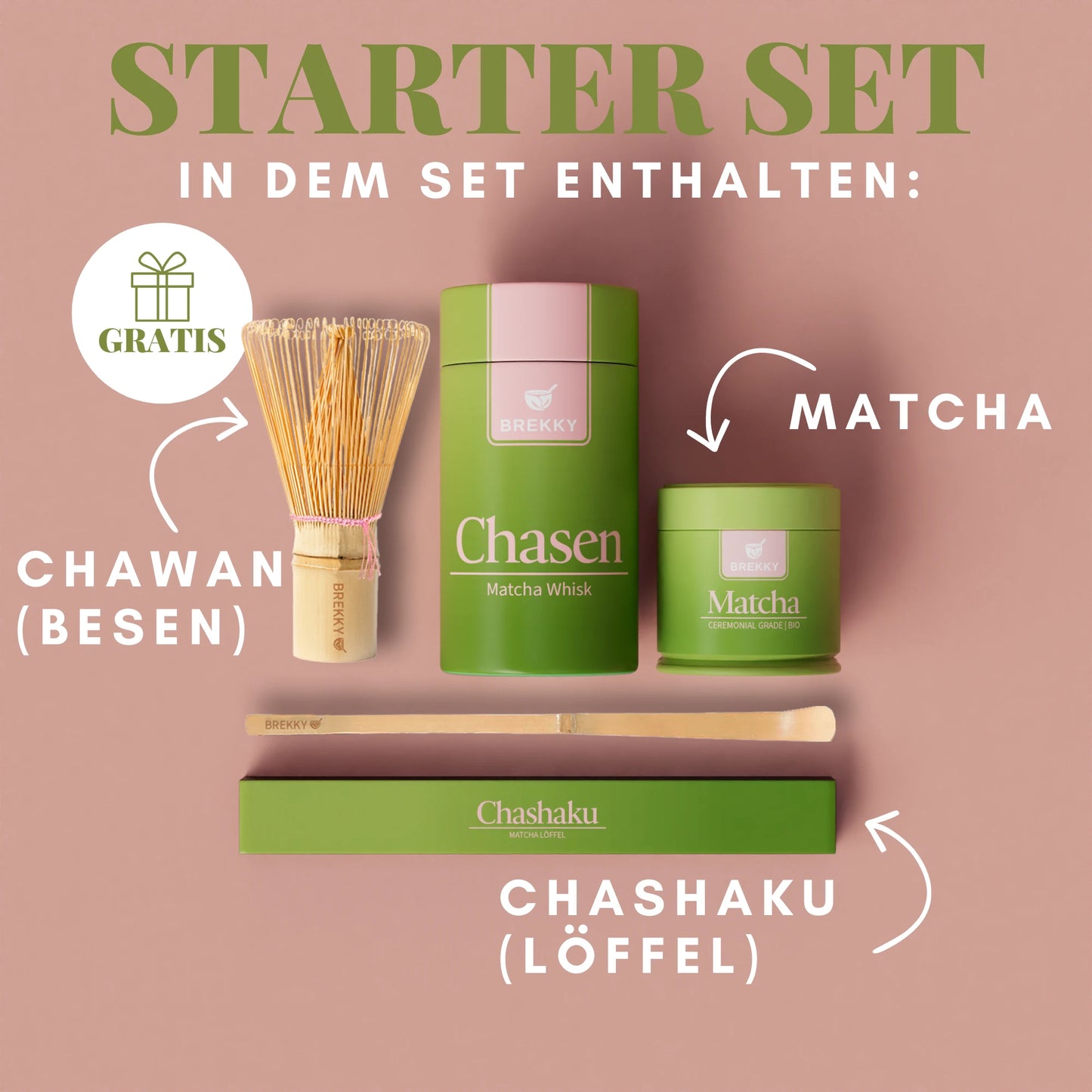 BIO Matcha Probierpaket - Limitiertes Starter Set