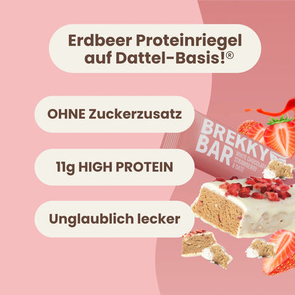 Brekky Bar - Erdbeer Proteinriegel