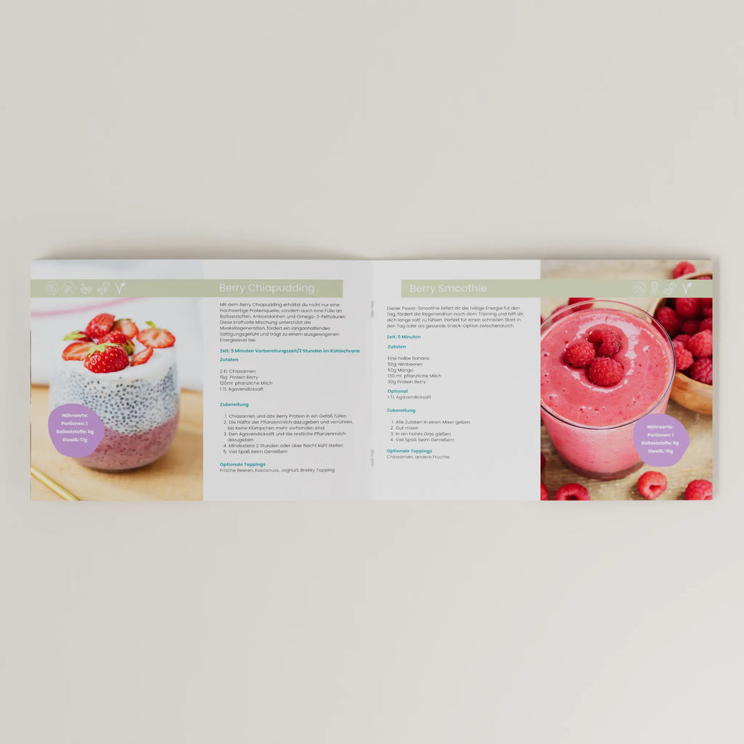 Rezeptbuch Veganes Protein