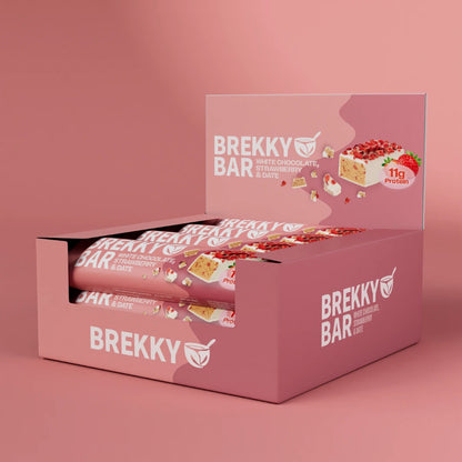 BREKKY Riegel Box Erdbeere