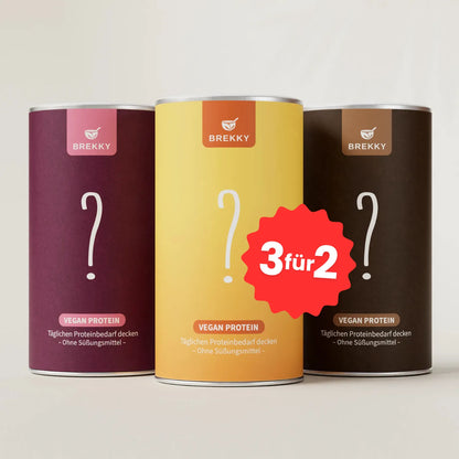 3 für 2 Vegan Protein Wahlset | Valentine's Deal