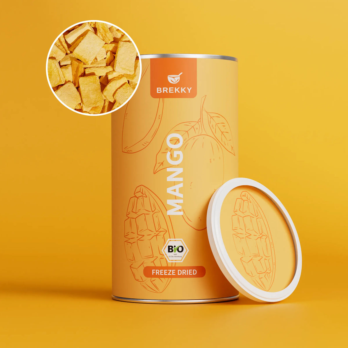 BREKKY Trockenfrüchte Mango